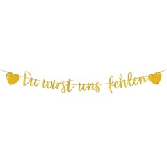 Aozuo abschiedsparty banner gebraucht kaufen  Wird an jeden Ort in Deutschland