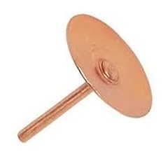 Copper disc rivets for sale  Delivered anywhere in UK