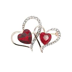 Heart brooch women for sale  Delivered anywhere in USA 
