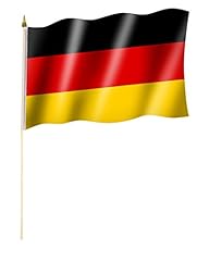 Stockflagge stockfahne deutsch gebraucht kaufen  Wird an jeden Ort in Deutschland