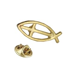 Icthus religion brooch for sale  Delivered anywhere in UK