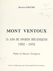 Mont ventoux ans d'occasion  Livré partout en France