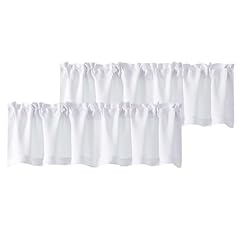 Chyhomenyc white valances for sale  Delivered anywhere in USA 