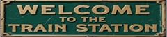 Vintage train station for sale  Delivered anywhere in USA 