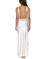Satin cowl neck for sale  Delivered anywhere in USA 