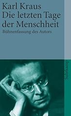 Letzten tage menschheit gebraucht kaufen  Wird an jeden Ort in Deutschland