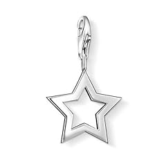 Thomas Sabo Women Charm Pendant Star Charm Club 925 for sale  Delivered anywhere in UK
