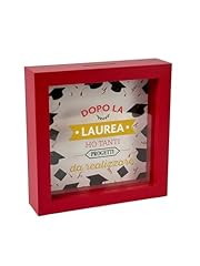 Salvadanaio laurea legno usato  Spedito ovunque in Italia 