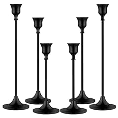 Black candlestick holders for sale  Delivered anywhere in UK