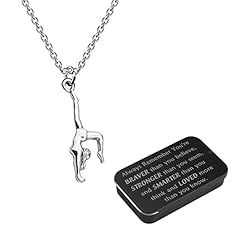 Bnql gymnastics necklace for sale  Delivered anywhere in USA 