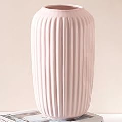 Pink ceramic vase for sale  Delivered anywhere in UK