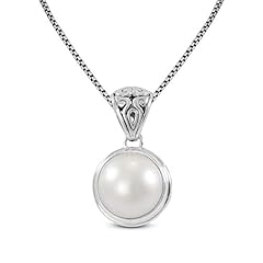 White mabe pearl for sale  Delivered anywhere in USA 