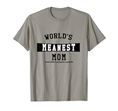 Meanest mom shirt for sale  Delivered anywhere in Ireland