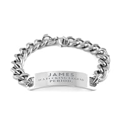 Funny james bracelet for sale  Delivered anywhere in USA 