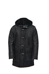 Mens black sheepskin for sale  Delivered anywhere in USA 