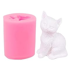 Used, hgjhgkljhk 3D Cat Shape Cake Mould Kitten Silicone for sale  Delivered anywhere in UK
