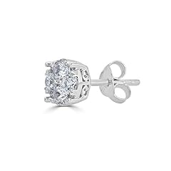 Single diamond stud for sale  Delivered anywhere in USA 