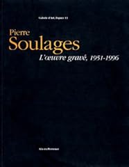 Pierre soulages. œuvre d'occasion  Livré partout en France
