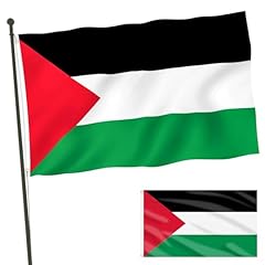 Bandiera palestina 150x90 usato  Spedito ovunque in Italia 