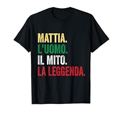 Mattia uomo mito usato  Spedito ovunque in Italia 