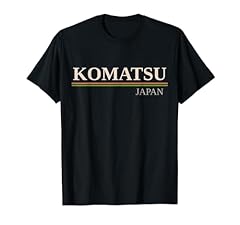 Komatsu giappone maglietta usato  Spedito ovunque in Italia 