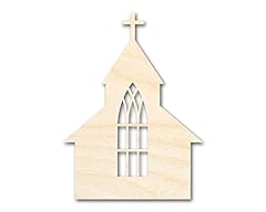 Unfinished wood church for sale  Delivered anywhere in USA 