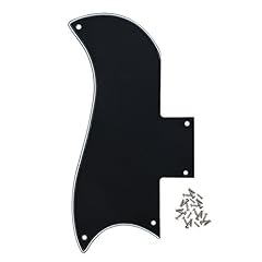 IKN 3Ply Black Pickguard 5 Holes SG Guitar Pickguard for sale  Delivered anywhere in Canada