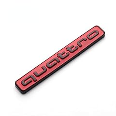 2pcs quattro emblem for sale  Delivered anywhere in UK