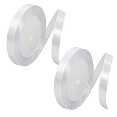 Ruban satin blanc d'occasion  Livré partout en France