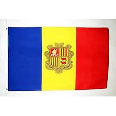 Bandiera andorra 150x90cm usato  Spedito ovunque in Italia 