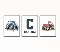 Personalised set tractor for sale  Delivered anywhere in UK