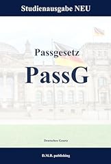 Passgesetz passg studienausgab gebraucht kaufen  Wird an jeden Ort in Deutschland