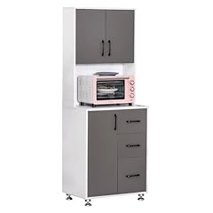 Homcom credenza alta usato  Spedito ovunque in Italia 