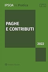 Paghe contributi 2022 usato  Spedito ovunque in Italia 