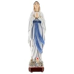 Statua madonna lourdes usato  Spedito ovunque in Italia 