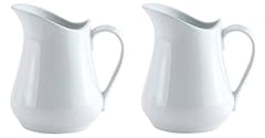 HIC Creamer Pitcher with Handle, Fine White Porcelain, for sale  Delivered anywhere in Canada