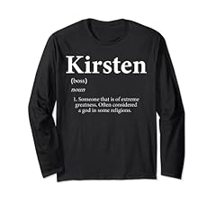 Kirsten definition funny for sale  Delivered anywhere in Ireland
