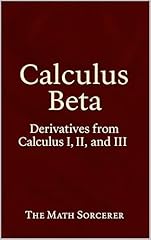 Calculus beta derivatives for sale  Delivered anywhere in USA 