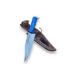 Handmade damascus bowie for sale  Delivered anywhere in USA 