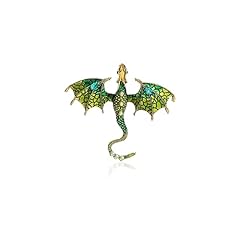 Enamel dragon brooch for sale  Delivered anywhere in USA 