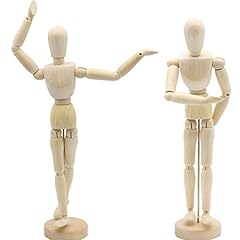 2pcs wooden manikin for sale  Delivered anywhere in UK