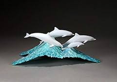 Dolphin pod sculpture for sale  Delivered anywhere in USA 