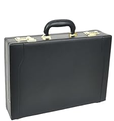 Leather attache case for sale  Delivered anywhere in UK