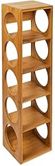 Bamboo stackable wine for sale  Delivered anywhere in UK