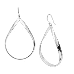 Silpada 'Do the Twist' Open Teardrop Drop Earrings for sale  Delivered anywhere in USA 