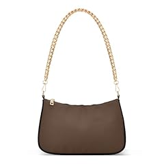 Pochette marrone cioccolato usato  Spedito ovunque in Italia 