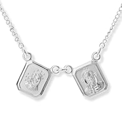 Silver scapular necklace for sale  Delivered anywhere in USA 