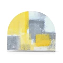 Grey yellow abstract for sale  Delivered anywhere in USA 