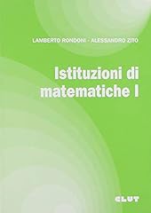 Istituzioni matematiche. eserc usato  Spedito ovunque in Italia 