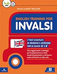 English training for INVALSI. Per la 4ª e 5ª classe della Scuola elementare usato  Spedito ovunque in Italia 